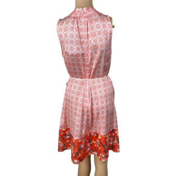 Peter Som x Design Nation NWT Chakra Coral Belted Halter Sundress SZ XS - Picture 9 of 12